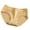 Beige, variant on ShomPort Cotton Hipster Panties for Women Comfortable Mid Waist Underwear Soft Ladies Briefs