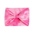 thumbnail image 3 of YVNAURA Rainbow Tie Dye Non Slip Headband for Women Wide Elastic Sweat Wicking Yoga Hair Band Breathable Sports Running Workout Gym Fitness Accessories One Size, Pink,One Size, 3 of 3