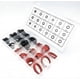 thumbnail image 4 of Rubber Seals Washers O Rings Gasket Fiber Flat Round Spacer Washers Hose Washers Set In 18 Sizes Insulation Washer Assortment Sets For Garden Hose Fit, 4 of 5