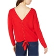 thumbnail image 2 of maison Jules Chandail en Dentelle pour Femmes, Rouge, TTG, 2 of 2