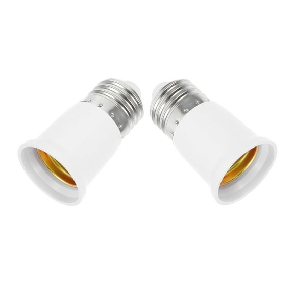 2pcs Lamp Socket Extension Adapter Bulb Holder for Lamp Use Accessories