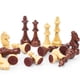thumbnail image 4 of Chess Pieces Vamslove Staunton de madera, tamaño king, 4.5 pulgadas, juego de 32 unidades, 4 of 7