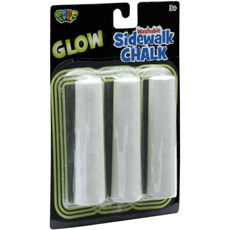 POOF Sidewalk Chalks Glow Chalk