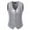 Silver, variant on 2025 Clearance! asdoklhq Clearance Jackets Under $5.00,Men Stylish Suit Blazer Business Wedding Party Button Waistcoat Vest Tops Blouse