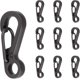 thumbnail image 1 of 10 Uds. Mini gancho mosquetón para excursión de escalada-llavero-peso máximo 15kg-accesorios colgantes para extender, 1 of 2