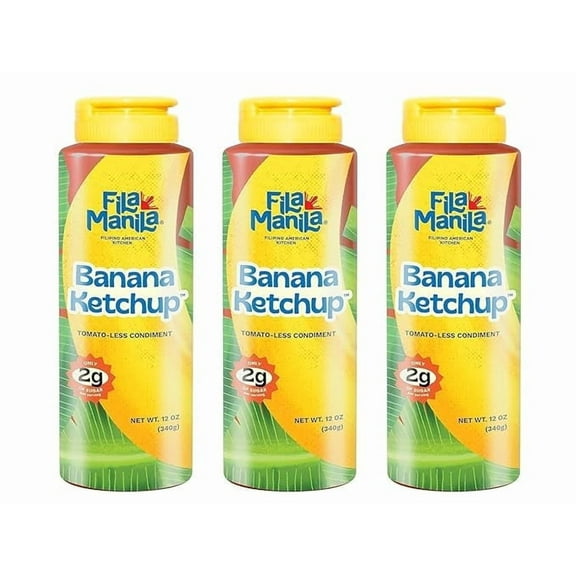 Fila Manila Banana Ketchup 12oz 3PACK
