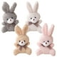 thumbnail image 2 of WORGEOUS 4pcs Mini Plush Bunny Bunny Animal Conejo relleno colgante de llavero colgante (color mixto), 2 of 8