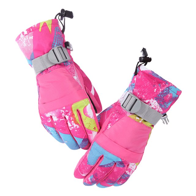 Kelon Gloves Mittens Clearance Warm Hand Socks Parent Child Winter Ski Gloves Warm Gloves Warm Cute Printed Gloves Riding Gloves Kids Windproof Gloves
