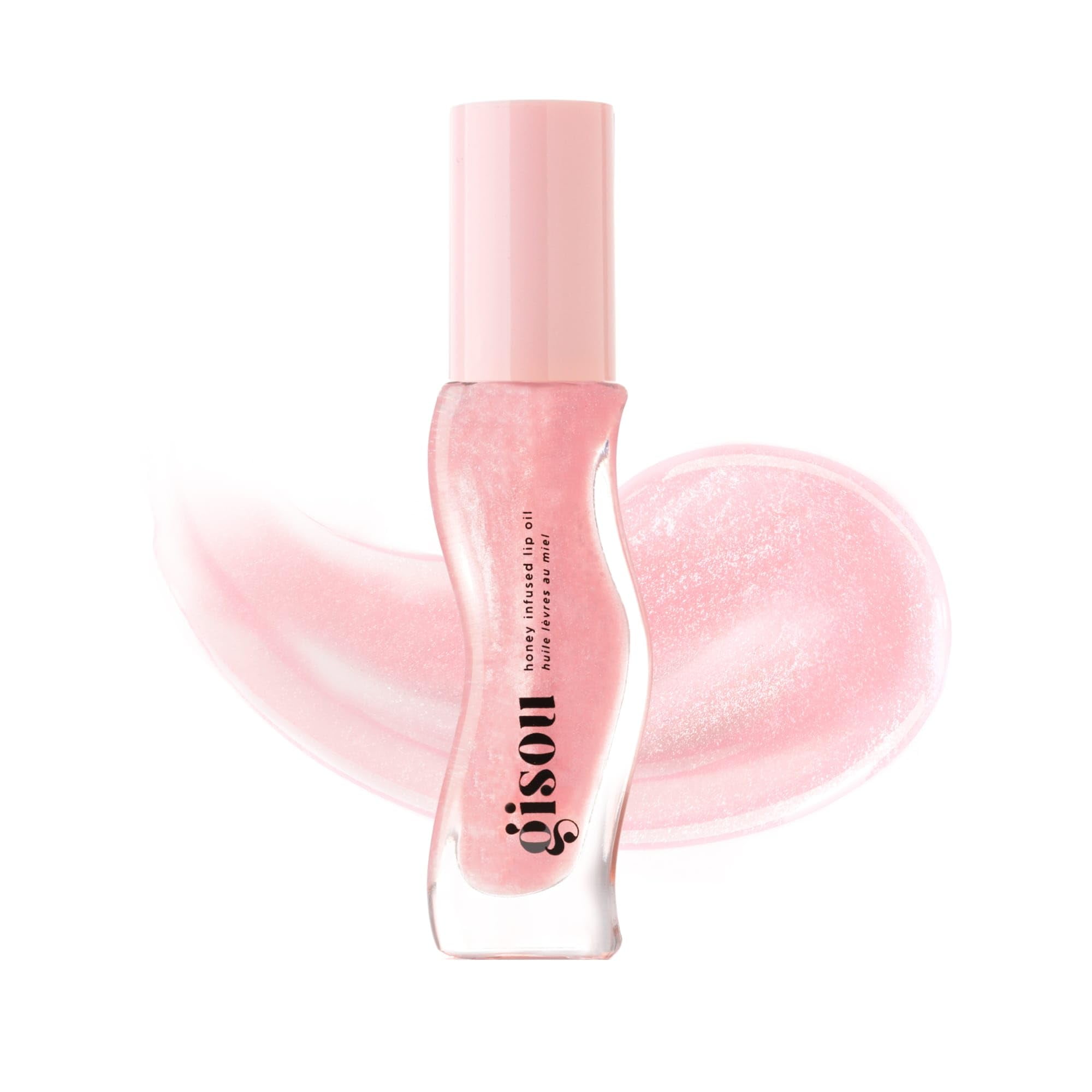 GISOU Honey Infused Lip Oil リップオイル ラメ New: Honey Infused Lip Oil Golden Shimmer Glow – Gisou EU