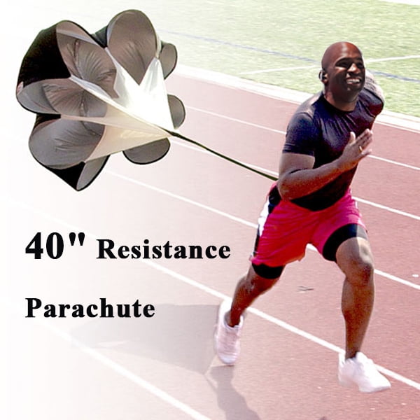 Image 40" Running Resistance Parachute Speed Training Chute Power for