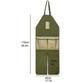 thumbnail image 3 of Delantal de mantenimiento de jardín impermeable de tela Oxford, protector de delantal multibolsillo con hebilla de correa ajustable Feliz Sencillez, 3 of 5