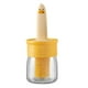 thumbnail image 4 of Botella de cepillo de silicona Macarena para hilvanar crema parrilla Dispensador de aceite multiusos con cepillo amarillo, 4 of 8