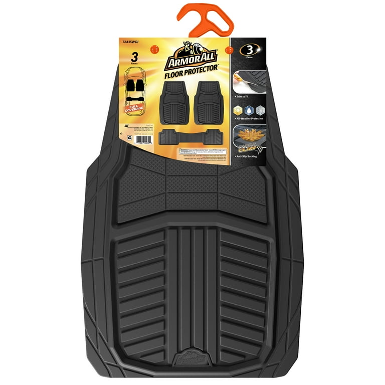 R30スカイライン　ADthreeマットガード セット Armor All 3-Piece Black Full Coverage Floor Mats with Reinforced