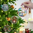 thumbnail image 4 of Stained Glass Peace Sign Ornament, Christmas Decorations Ornaments, Gift Idea, 4 of 6
