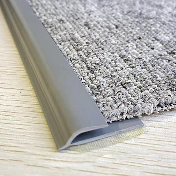 LVLONG Carpet Edge Trim - Cuttable Customizable Carpet Floor Edge Binding Threshold Strip, Anti Slip Carpet Joining Strip 1/2/3/4/5/6/7/8/9/10m Long (Size : Length-7m(23ft))