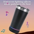 thumbnail image 6 of Bluetooth Speaker Tumbler | 16oz Stainless Steel Insulated Cup with Built-in Wireless Speaker | Portable Rechargeable Mug for Beer & Drinks, 6 of 7
