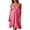 Watermelon Red, variant on Chemise Nightgowns for Women Zaewscy Women's Casual Summer Short-style Lace Knee-length Nightgown With Bow Decoration Pink Free Size
