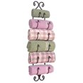 thumbnail image 1 of Colonial Tin Works Large Adirondack Towel Rack ~Black Wrought Iron, 1 of 2