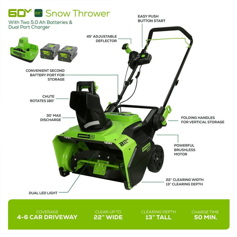 Greenworks 60V 22 Greenworks 60V 22