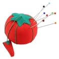 thumbnail image 1 of 2pcs Set Cute Tomato Ball Shape Needle Pincushion Pin Cushion Holder Needlework Accessory Tomato Pin Wrist Pin Cute Cushion Cushion Sewing Sewing Tomato Pin Cushion, 1 of 8
