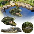 thumbnail image 4 of Clearance! Pond Floating Head Outdoor Pools Float Gator Head Head for Decorations Swimming Pool Pools Sculptures & Statues,A, 4 of 4