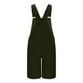 thumbnail image 4 of Men's Casual Denim Overalls Comfortable Button Front Jumpsuit Bib Pants for Daily Use Stylish and Durable Stretch Jeans for All Seasons, 4 of 6