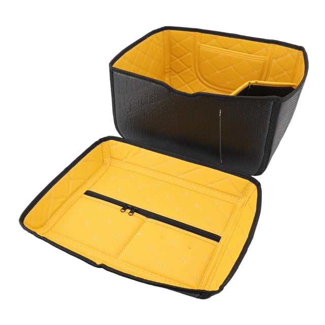 45L Motorcycle Top Box Liner PU Leather Trunk Case Liner Rear Luggage Box Inner Protector, Wearproof Padding for Universal Aluminum Alloy Top Box, Tail Box