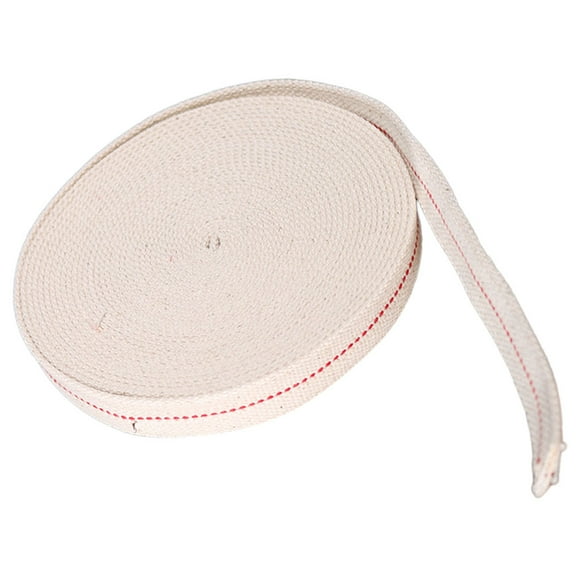 GOOHOCHY Replacement Lantern Wicks Cotton Oil Lamp Wicks Beige 1 Roll