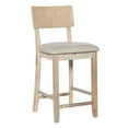 thumbnail image 2 of Home Square 2 Piece 24" Height Wood Counter Stool Set in Gray, 2 of 9