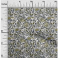 thumbnail image 2 of oneOone Georgette Viscose Dusty Blue Fabric Paisleys Craft Projects Decor Fabric Printed By The Yard 42 Inch Wide, 2 of 5