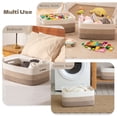 thumbnail image 5 of LITERRA 2 Pieces Nursery Baskets for Toys, Towel Woven Storage for Organizing Living Room Bedroom Bathroom 8 Gallon, 5 of 6