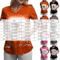 thumbnail image 3 of Akiihool Halloween Tshirts Women Halloween Teacher Shirts for Women Groovy Read More Books Ghost T-Shirt Short Sleeve Halloween Party Tee Tops (Gold,M), 3 of 6