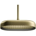 thumbnail image 7 of Statement 1-Spray Patterns with 2.5 GPM 12 in. Wall Mount Fixed Shower Head in Matte Black, 7 of 7