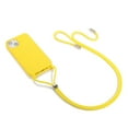 thumbnail image 3 of Feishell Crossbody Lanyard Case for iPhone 15 Plus,Adjustable Strap Shockproof Drop Protection Soft Flexible Silicone Cover Shockproof Protective Phone Case Cover for Women Men,Yellow, 3 of 8