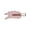 Pink, variant on 2 Pack Angel Wing Creaseless Hair Clips with Rhinestone, No Bend Plastic Cartoon Clips for Women Hairstyle, Bangs Makeup, Face Wash,Daily Wear