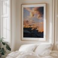 thumbnail image 5 of Athenian Sunset Silhouettes - Athens Greece Photography Sunset Silhouette Cityscape Skyline Architecture Moody Oak Framed Wall Art Print 6 x 8 inches, 5 of 12