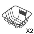 thumbnail image 1 of 2 Cestas Para Bicicleta, Portaequipajes Para Motocicleta, Alforjas Para Bicicleta, Cesta Para Bicicleta De 27 X 25 Cm, 1 of 2