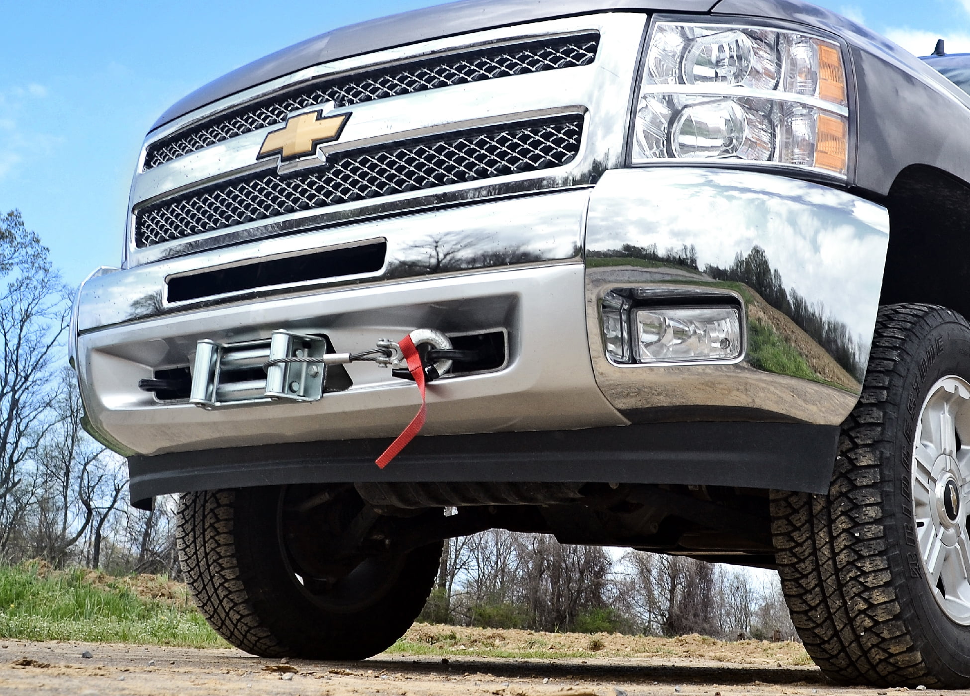 Rough Country Hidden Winch Mount F150