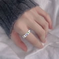 thumbnail image 3 of AYYUFE Shiny Women Ring Butterfly Pattern Stainless Exquisite Mixed Color Lady Finger Ring for Wedding, 3 of 8