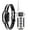 Black Reflect TPU, variant on DOGLinsen No Shock Vibrating Dog Collar, No Shock Dog Training Collar, Vibrating Dog Collar with Remote 3300FT, Vibrating Collar for Puppy Small Medium Large Dogs - No Pain