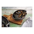 thumbnail image 2 of STAUB Specialities 2 L Cast Iron Oval Mussel Pot, Black, 2 of 6