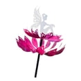thumbnail image 1 of koolsoo Flower Fairy Wind Sculpture Wind Metal Windmill Total Length 65cm Accessory Rust Resistant Coating Outdoor Decoration, 1 of 9
