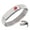 Silver, variant on Wollet Medical Alert Bracelets for Women, 7in Stretchable Stainless Steel ID Bangles, Engraved Silver