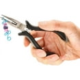 thumbnail image 6 of The Beadsmith Chain Nose Pliers with Cutter – Economy Series – 5 inches (127mm) – Comfortable Ergonomic Grip with Double-Leaf Springs and Polished Steel Head – Tool for Jewelry Making, 6 of 7