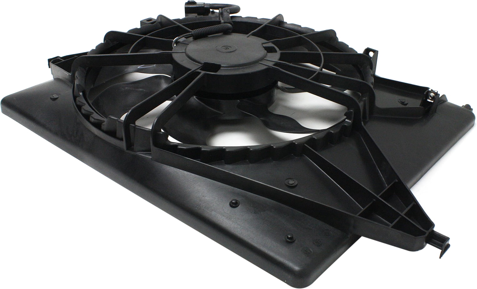 Replacement REPH160977 Cooling Fan Assembly Compatible with 2014-2015 Kia Sorento 2013-2017 Hyundai Santa Fe Radiator