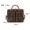 Brown, variant on Crazy Horse Leather Men's Bag Horizontal Vintage Top Layer Cowhide Laptop Bag Tablet PC  Shoulder Bag 14 inch Male Vintage Bag (Brown)