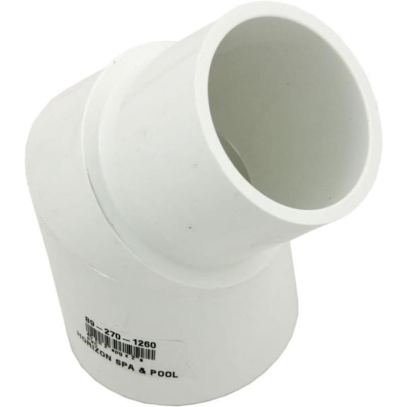Westlake Pipe & Fittings PVC, 45 Elbow, 2 in, 2 in 423020BC