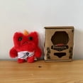 thumbnail image 2 of Creative Gifts Ugly Cute Toys,Funny Ugly Monster,Collectible , Toy (red）, 2 of 4