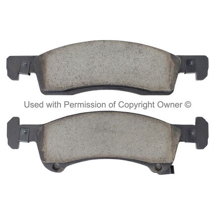 Mpa Electrical 1003-0934M Quality Built Disc Brake Pad Set   Black Series,