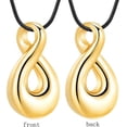 thumbnail image 2 of Infinity Urn Necklaces Teardrop Cremation Jewelry for Ashes Keepsake Memorial Pendant for Women Men Loved ones, 2 of 7